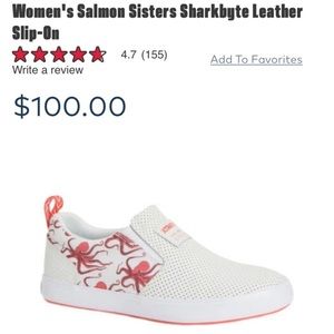 Xtra Tuf octopus Salmon Sisters Slip-On Sneakers